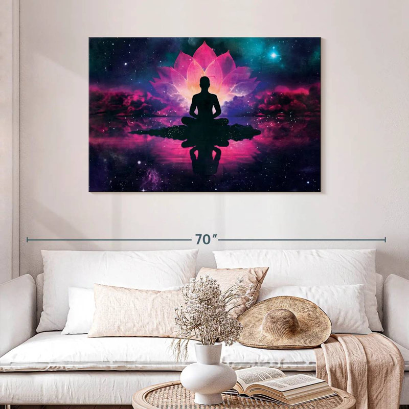 Méditation interstellaire Kerrick, H 30 po x l 45 po