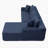 105'' Modular Sectional Sofa, Cloud Sectional Couch with Deep Seat, Modern Modular L-Shape Sofa Couch with Chaise,Upholstered Couches for Living Room Bedroom,No Assembly, (BLUE)-892238154