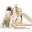 Stable pour enfants, glissade pour tout-petits