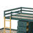 Space-Saving Bunk Bed Featuring Large & Small Storage Drawers Plus Built-In Wardrobe-1725055931