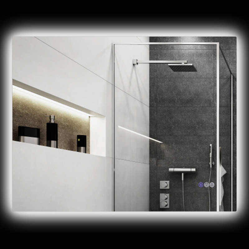LED Bathroom Mirror with Lights, 31.5" x 39.4"