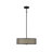 Mike 3 - Light Single Drum Pendant in Bronze-2046371715