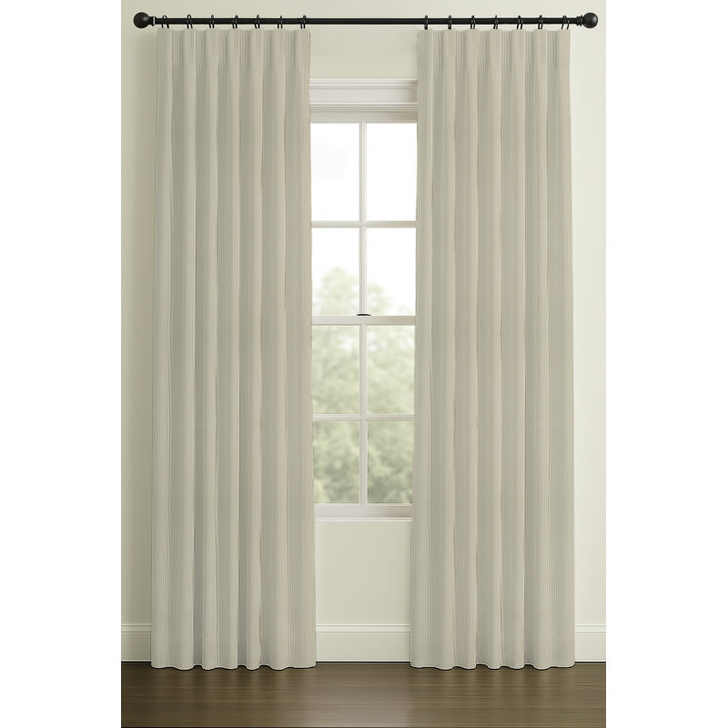 Coton Wakefield Homespun, Simple, L 50 po x L 108 po, Passe-tringle