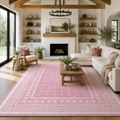 Tapis moderne lavable à la machine