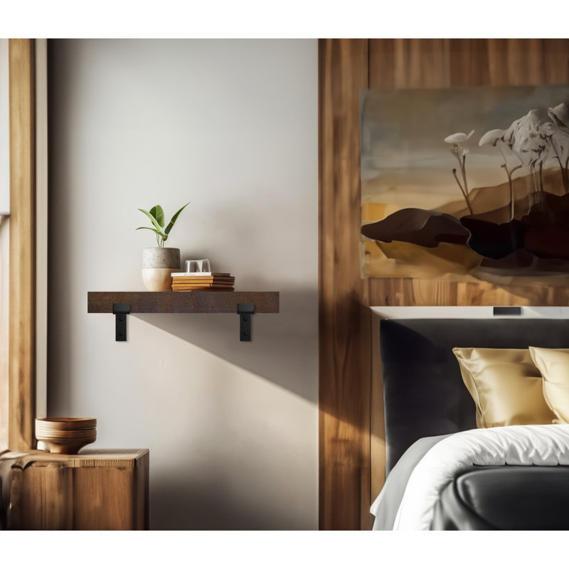 Tablette en peuplier Emerald Lee, H 2 po x l 12 po x P 7 po