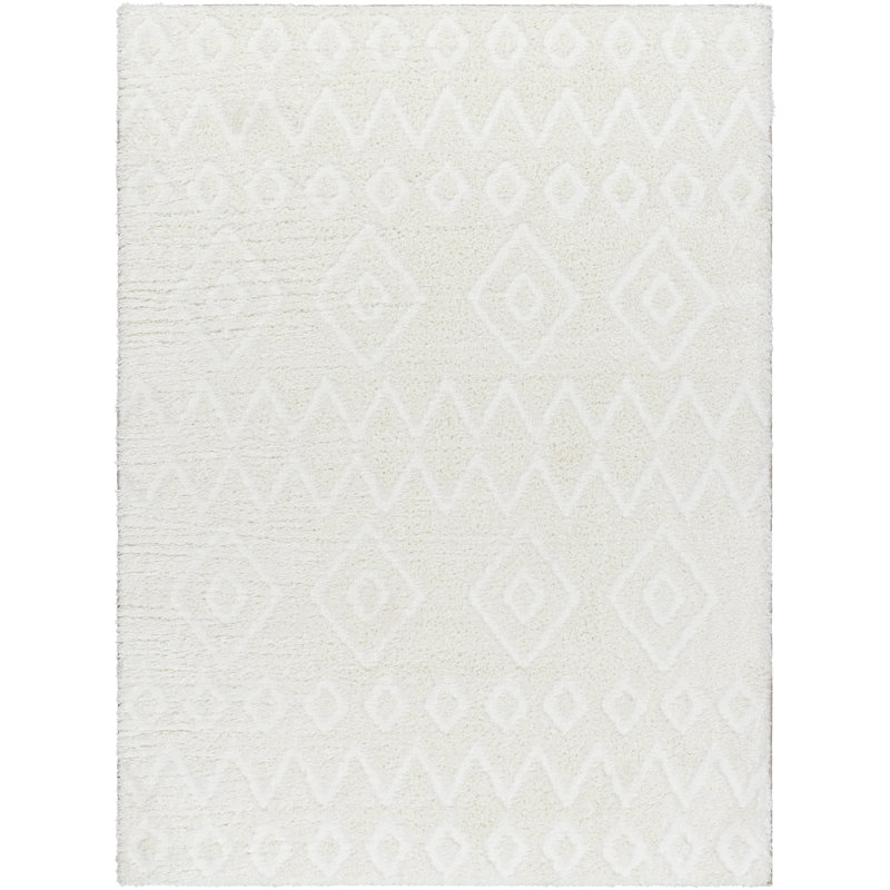 Tapis gris clair Khlani Pietro, Rectangle 5 pi 3 po x 7 pi