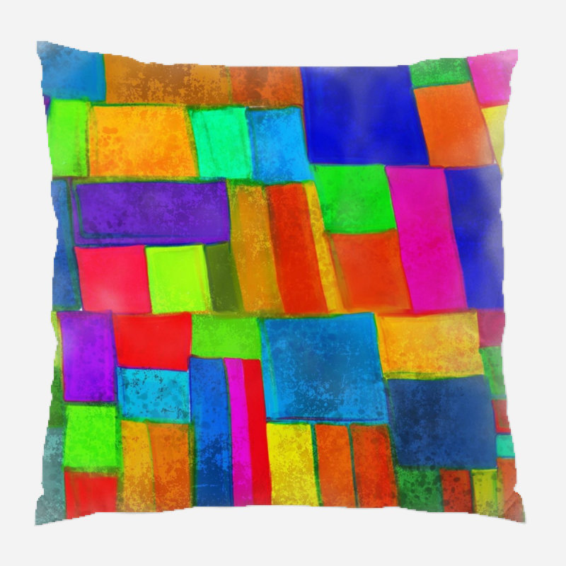 Coussin abstrait