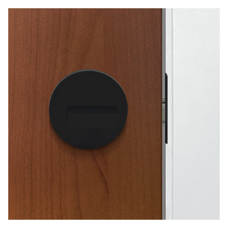 Single Cylinder Deadbolt, Matte Black