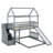 Twin Over Full Bunk Bed With Slide-842490950