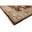 Tapis brun / beige / rouge en laine noué à la main