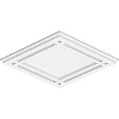 Médaillon de plafond contemporain en PVC Diamond