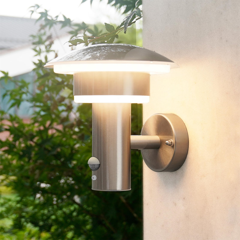 Outdoor Sconce, Silver