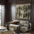 Toile Tapestry With Hanger-Toile Moss