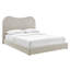Grand lit plateforme Seluna Boucle-116247500