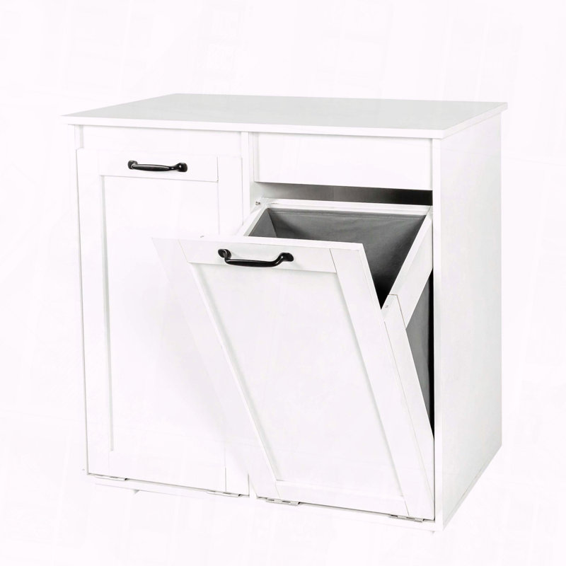 Rangement pour sacs de buanderie
