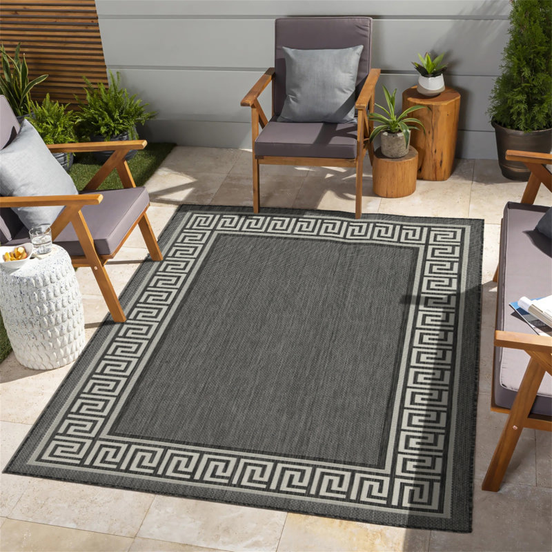 7 pi 10 po X 10 pi 3 po Tapis intérieur / extérieur, Rectangle 7 pi 10 po x 10 pi 3 po