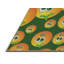 Tapis jaune/vert à motifs-51692701
