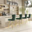 Ensemble de 2 tabourets de bar touffetés-517073341