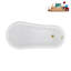 1348.7mm x 650.2mm Soaking Acrylic Bathtub-984271910-984271918