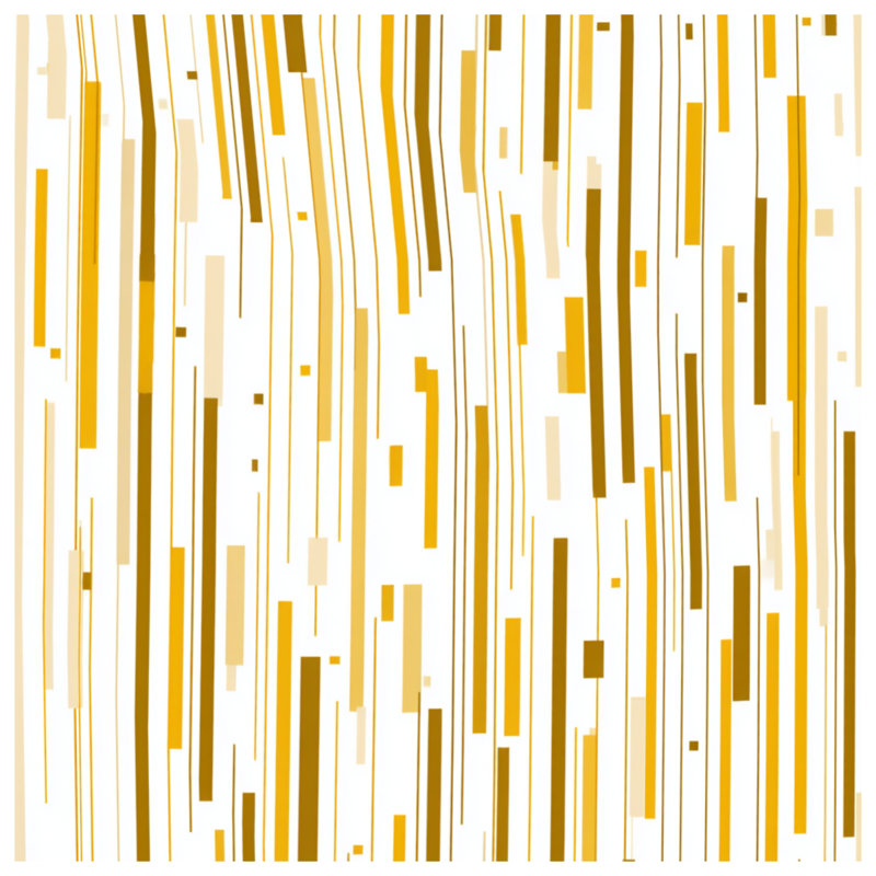 Rideau de douche à rayures abstraites - Motif de décor de salle de bain moderne, 70in W x 93in H
