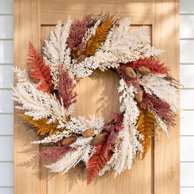 24" Handcrafted Fall Wreath