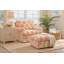  Chaise d'appoint rembourrée multicolore