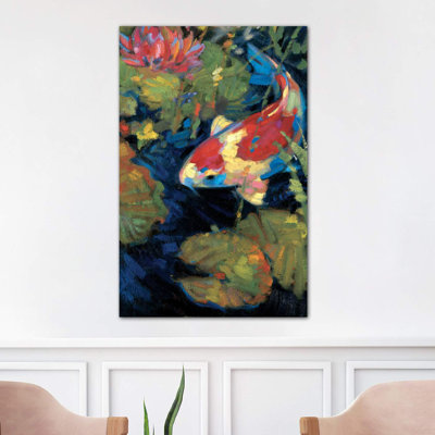 Asian Serenity II by Leif Ostlund - Wrapped Canvas Painting