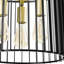 Plafonnier semi-encastré cylindrique 14,45 po Faison