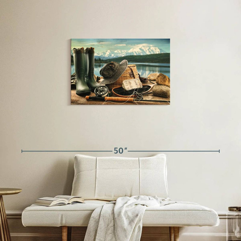 Senne Fly Fishing Equipment, 20" H x 30" W