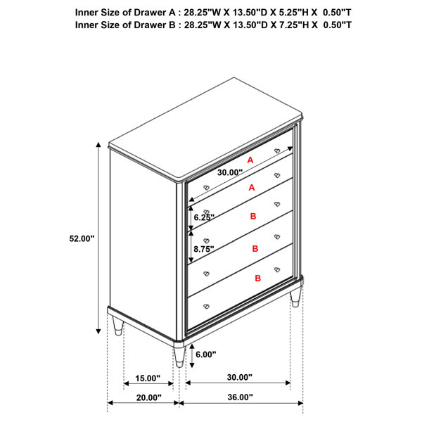 Dimensions du produit