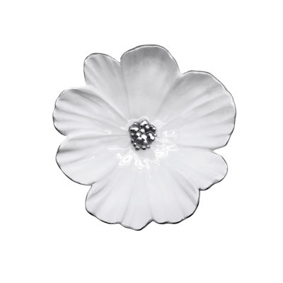 Cosmos White Dip Dish