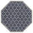 Hague Moroccan Trellis Textured Weave Navy/Gray Indoor/Outdoor Rug-1078832187