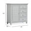 Commode de porte grise-1911836748