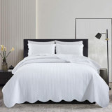 Microfiber Embossed Bedspread Set