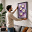 Floating Water Lilies Botanical - Print-795764646-795764642