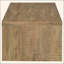 Table basse rectangulaire en bois d'ingénierie