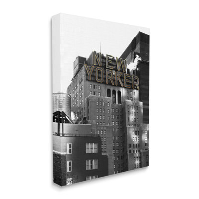 «New York Urban City Building Modern Architecture» par Ziwei Li - photographie sur bois