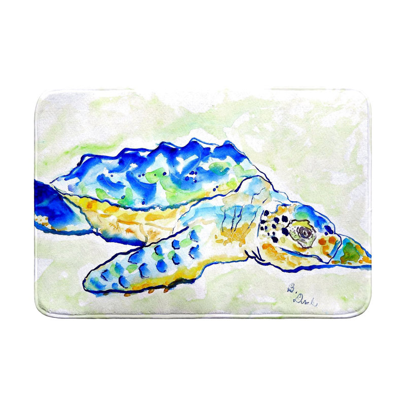 Loggerhead Turtle Bath Mat