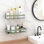 Support de rangement pour tablette de douche, panier de tablettes de salle de bain auto-adhésif