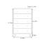 French Retro 5 Drawer Storage Cabinet-1563331755