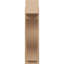 Bois de cèdre brut Funston Block TimberThane Perspector, brun clair apprêté-89129089