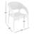 Tomosuke Stackable Patio Dining Chair -16067736