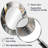 Abstract Shapes And Infinity Lines II - Large Oval Wall Mirror On Metal-150636093