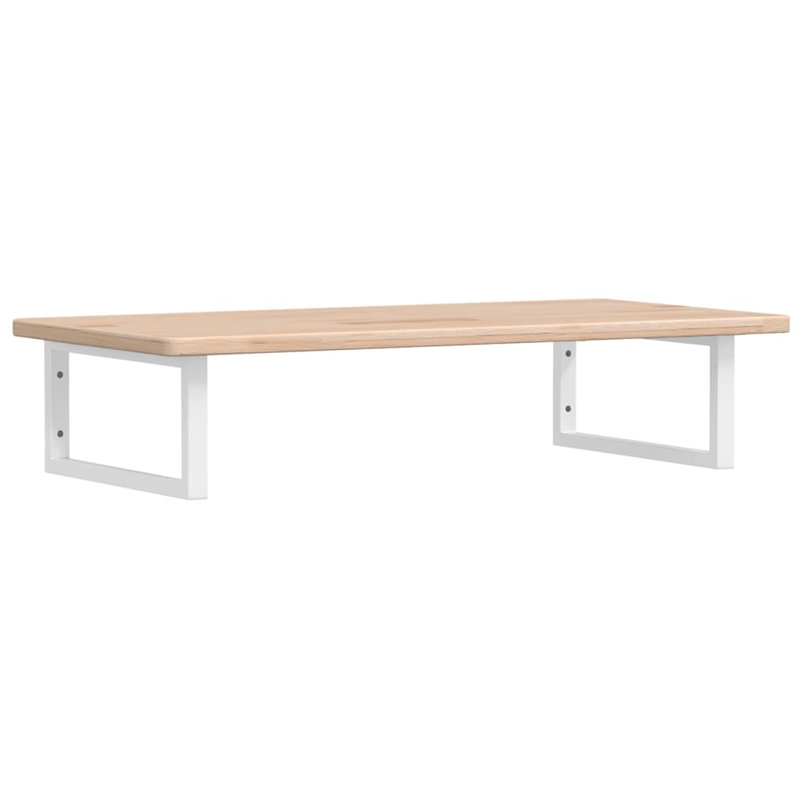 Daizhaun 100cm Solid Wood Bathroom Vanity Top, Oak/White