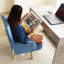 Chaise de travail en tissu