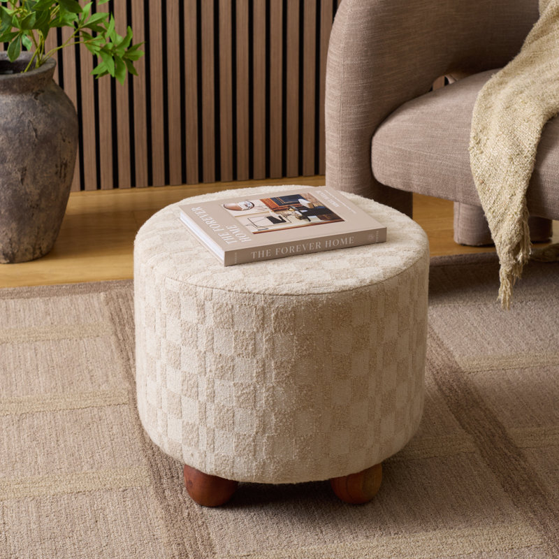 Pouf rond Bronislava
