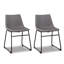 Chaise d'appoint rembourrée Ashtin-1046484395