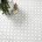 Calabria Frost Grid 12 in. x 12 in. Polished Marble Mosaic Floor and Wall Tile