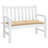 Ebern Designs Garden Bench Cushion 2.8" Fabric-771969732-769121694