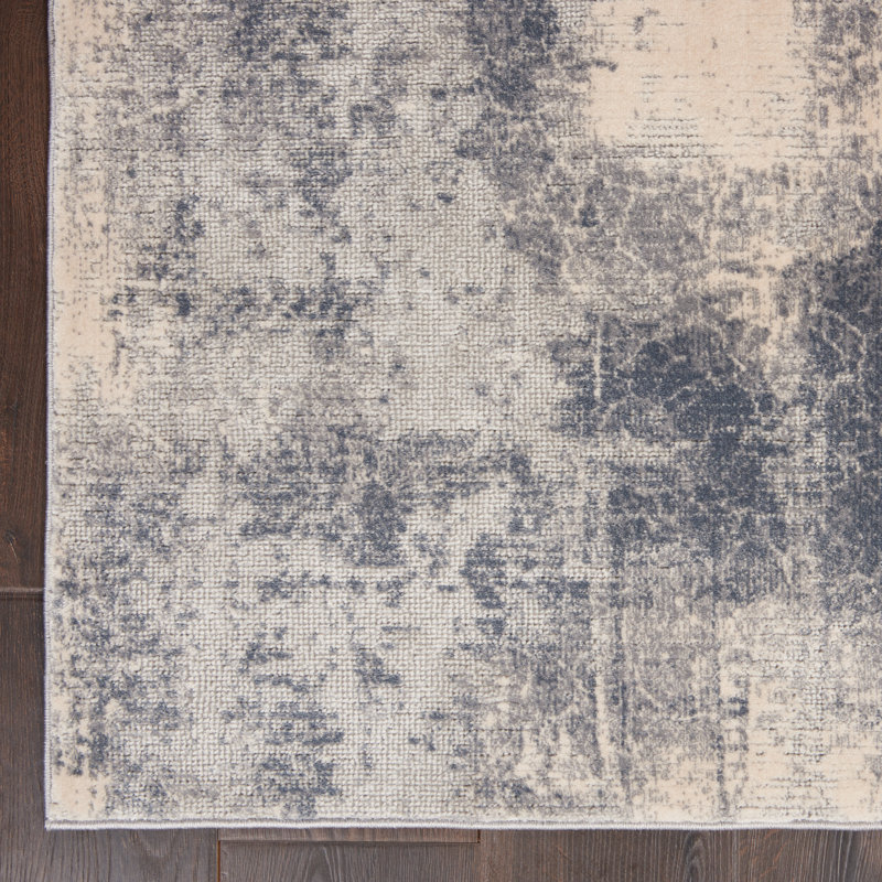 Prunty Abstract Indoor Rug, Rectangle 5'3" x 7'3"